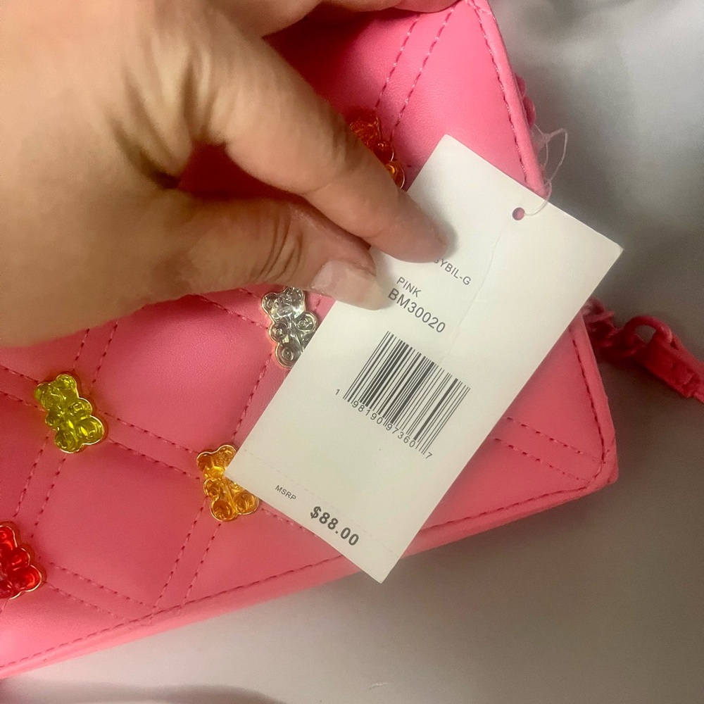 NWT Betsey Johnson Gummy Bear Quilted Crossbody - Picture 3 of 6